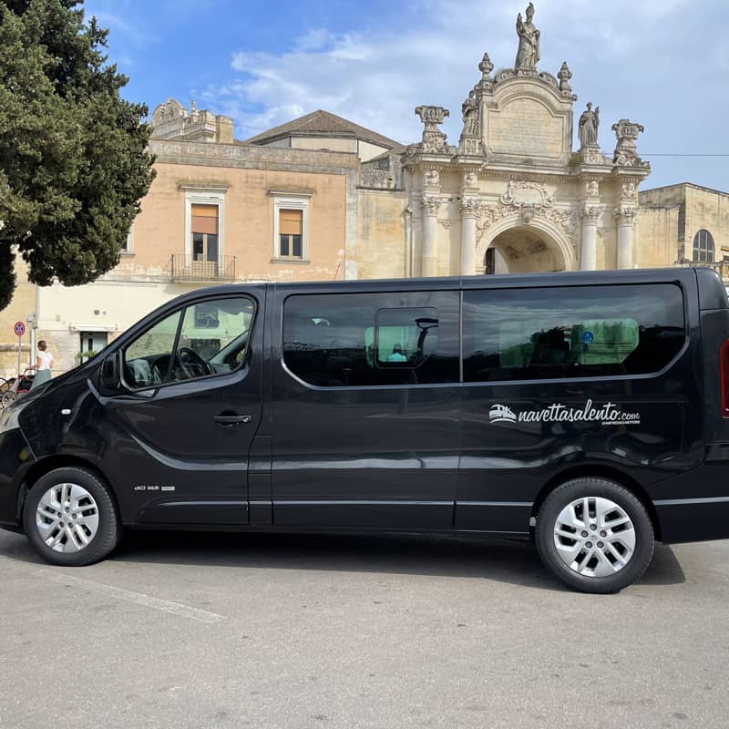 Navetta ncc a Racale Otranto e Porto Cesareo